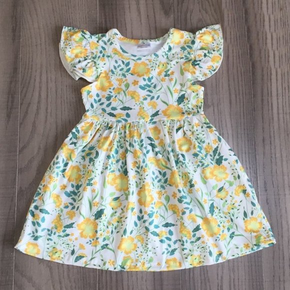 Baby Toddler Girls Boutique Dress Lot Unicorn Mermaid Tie Dye - Picture 2 of 7